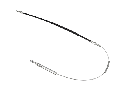 手刹电缆。保时捷 930 1975-89 - 93042405102, 93042405103, 93042405104 - 9400102