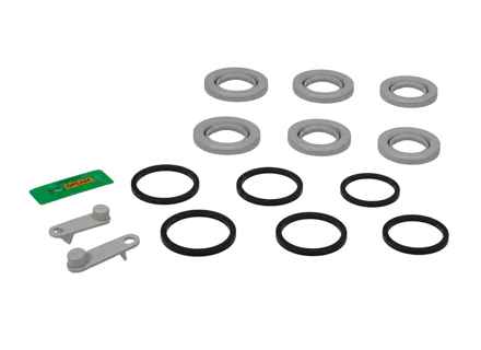 Performance Front Brake Caliper Seal Kit PCCB 28mm 32mm and 36mm. Porsche 997 turbo - 95135291700, 99635191500, 95135191700 - 662806