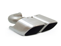 Exhaust tail pipe. Porsche 958 Cayenne >>2014 - 95811125170, 95811125270 Exhaust tail pipe. Porsche 958 Cayenne >>2014 - 95811125170, 95811125270