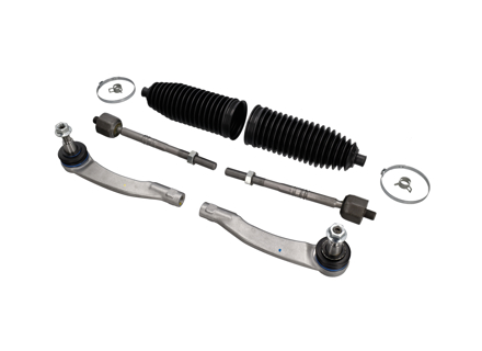Kit giunto sferico e barra di accoppiamento interna per cremagliera dello sterzo. Porsche 970 Panamera - 97034713201, 97034713101, 97034713300, 97034719100 - 4160200007/HD, 4160200006/HD