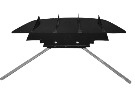 Achterdiffusor met vinnen. Porsche 997 Cup R - TK 442 Achterdiffusor met vinnen. Porsche 997 Cup R - TK 442