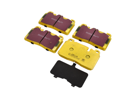 EBC GEEL Remblokken 'Fast Road' Voorzijde. Porsche Macan 2.0 - 8R0698151H, 9A769815100, PAC698151 - DP42168R