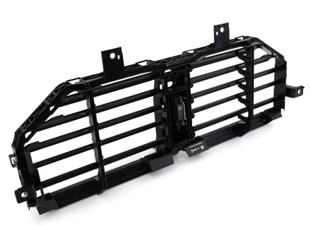 Griglia del condotto dell'aria per il radiatore centrale. Porsche 958 Cayenne 3,6 L / 4,8 L - 95850532112, 95850532111 Griglia del condotto dell'aria per il radiatore centrale. Porsche 958 Cayenne 3,6 L / 4,8 L - 95850532112, 95850532111