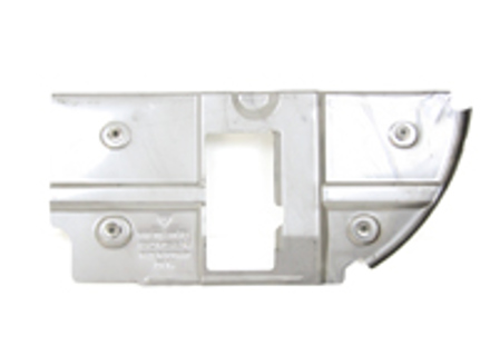 Exhaust muffler heat shield. Porsche 996 Turbo / 997 Turbo - 99611120772, 99611120771, 99611120872, 99611120871