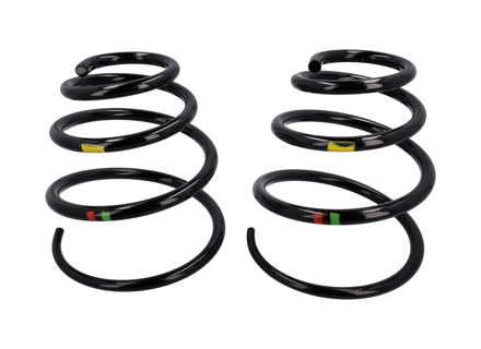 Coppia molle elicoidali ANTERIORI. Porsche 997 C2 Coupé - 99734353142504, 99734353131504