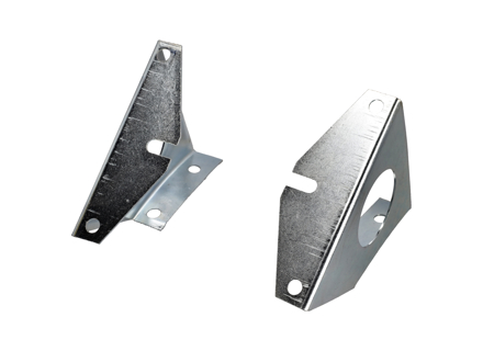 Kit d'installation de support de plaque d'immatriculation. Porsche 912/911 1965-73 - 90170105124, 90170105125