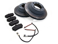 Paquete de pastillas y discos de freno delanteros Porsche Cayman 981 GT4 ABS - 98135140580, 98135140581, 98135140680, 98135140681, 99135194704, 99160918180