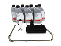 Transmission oil strainer, filter & sump gasket. Porsche Macan - 9A732137100, 0B5321371E, PAC325330 - 100 135 0114/SK, 100 135 0114/XK