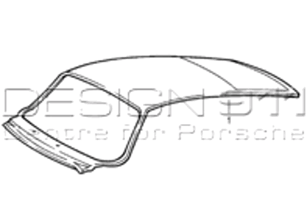 Telaio parabrezza e tetto Porsche 911 65-89 COUPE senza tetto apribile - 91150308712GRV, 91150308704, 91150308708 Telaio parabrezza e tetto Porsche 911 65-89 COUPE senza tetto apribile - 91150308712GRV, 91150308704, 91150308708