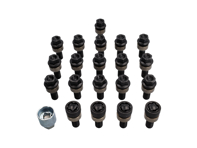 Wielbouten zwart inclusief diefstalbeveiliging - 00004460231, 00004460271, 00004460281, 00004460291