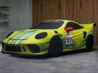 Autohoes voor binnen 'Grello' design. Porsche 991.2 GT3 RS - 99104400080 Autohoes voor binnen 'Grello' design. Porsche 991.2 GT3 RS - 99104400080