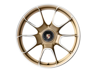 Centre lock Turbo S Exclusive Design front alloy wheel in Aurum High Gloss finish 20' 9.5J ET44 - 992601025AGOP9 Centre lock Turbo S Exclusive Design front alloy wheel in Aurum High Gloss finish 20' 9.5J ET44 - 992601025AGOP9