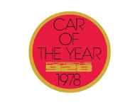 Sticker Car of the Year 1978. Porsche 928 - PAK78E, PAK78D
