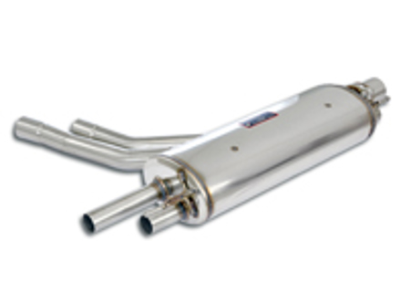 Sports exhaust rear silencer with single valve. Porsche 9YA Cayenne 2018 onwards - 249554