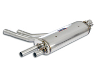 Sports exhaust rear silencer with single valve. Porsche 9YA Cayenne 2018 onwards - 249554