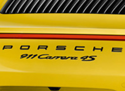 Insignia Trasera Negra 'PORSCHE 911 CARRERA 4S' para Porsche 991.2 - 99104480383041 Insignia Trasera Negra 'PORSCHE 911 CARRERA 4S' para Porsche 991.2 - 99104480383041