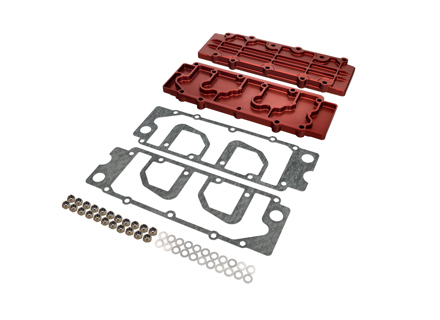 Kit onderste nokkenasmotorkap - legering in rood Porsche 911 1968-89 - 93010511605, 90003101430, 90008400402, 93010519507 Kit onderste nokkenasmotorkap - legering in rood Porsche 911 1968-89 - 93010511605, 90003101430, 90008400402, 93010519507