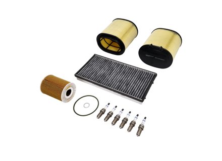 Service Wartungskit für Porsche 997 Gen2 Carrera 3.6L oder 3.8L Öl, Luftfilter, Zündkerzen, + mehr - 99710090101, 0PB115466, 99711013032, 99757121902, 99917013090, 90012310630