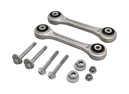 Biellettes de direction (jeu de 2) et boulons pour suspension arrière. Porsche 991 - 9P1501529, 99133104503, 99133104520, 9P1501529A