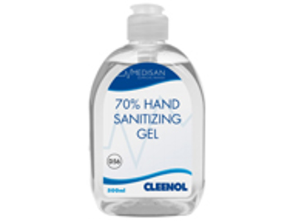 70% strength hospital specification hand sanitizing gel - 500ml - 077137