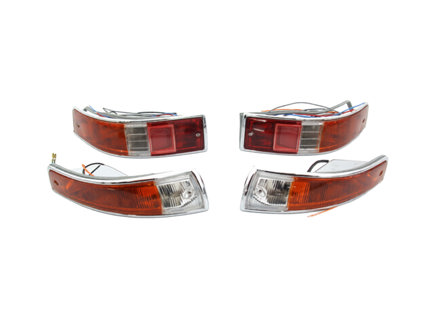Kit Clignotants et Cabochon Avant & Arrière Porsche 911 SWB - 90163140100, 90163140200, 90163140300, 90163140400