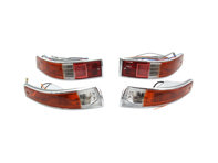 Kit de intermitentes y lentes delanteros y traseros Porsche 911 SWB - 90163140100, 90163140200, 90163140300, 90163140400
