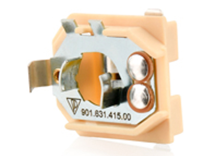 Bulb socket for brake light and tail light, 2-pin. Porsche 911 65-68 - 90163141500