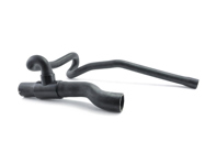 Waterradiator Bovenste slang Inlaat Boven LINKS. Porsche 996 Tiptronic / 986 Tiptronic / 986 S 3.2L - 99610666557, 99610666558, 99610666555