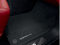 Tappetini con bordo in nabuk. Porsche 970 Panamera MKII 2014>> - Auto con guida a sinistra - 97055106305 Tappetini con bordo in nabuk. Porsche 970 Panamera MKII 2014>> - Auto con guida a sinistra - 97055106305