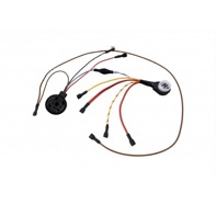 Kabelboom, contactslot en waarschuwingslampje voor gevaren. Porsche 911 / 912 1969 - 90161202206 Kabelboom, contactslot en waarschuwingslampje voor gevaren. Porsche 911 / 912 1969 - 90161202206