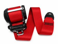 Veiligheidsgordels voor Coupé in ROOD. Porsche Kaaiman 987C - 98780303303N13, 98780303305N13