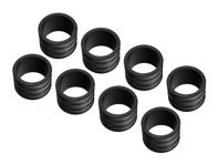 进气口橡胶套管，一套8个。适用于保时捷928（1978-84年款）。 - 92811015801, 92811015800