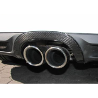 Cornice del terminale di scarico del diffusore posteriore in fibra di carbonio. Porsche 981 Boxster/981 Cayman - 981505811030K1 - ZPR072 Cornice del terminale di scarico del diffusore posteriore in fibra di carbonio. Porsche 981 Boxster/981 Cayman - 981505811030K1 - ZPR072