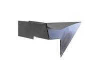 Knotenblech A-Säule. Porsche 356A D Cabrio / 356A Speedster - 64450224500, 64450224600 - PP160TL, P160TL, PP160TR, P160TR Knotenblech A-Säule. Porsche 356A D Cabrio / 356A Speedster - 64450224500, 64450224600 - PP160TL, P160TL, PP160TR, P160TR