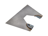 Piastra di rinforzo per foro di ispezione del tunnel posteriore. Porsche 911 - COM11.1.107