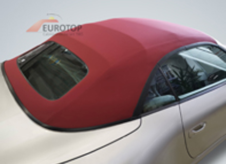 Capote cabriolet pour voitures avec lunette arrière en verre. Porsche 996 - 99656191502151, 99656191502152, 99656191502153, 99656191502154, 99656191502155, 99656191502156, 99656191502108, 99656191502156