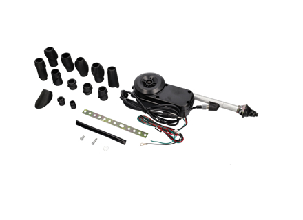 Elektrische Antenne Schwarz, Basis 28 mm. Porsche 911 1963-89 - EQ035200, 1600900200 Elektrische Antenne Schwarz, Basis 28 mm. Porsche 911 1963-89 - EQ035200, 1600900200