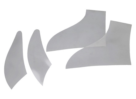 Jeu de feuilles de protection contre les pierres transparentes. Porsche 964 Carrosserie Étroite Jeu de feuilles de protection contre les pierres transparentes. Porsche 964 Carrosserie Étroite