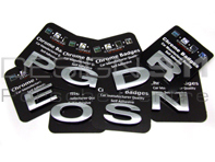 Y O U R N A M E - Chrombuchstaben