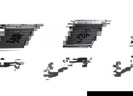 Mittelkühler aus Aluminium mit Kühlwasser- und Schläuchen für Porsche Boxster 981 / Cayman 981 - 99110613702, 99110613701, 9P1121253