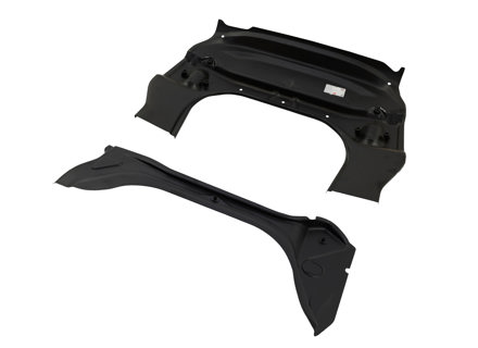 Supporto anteriore per pavimento/sospensioni e supporto per serbatoio carburante/batteria. Porsche 911 1974-89 - 91150111702GRV, 91150195501