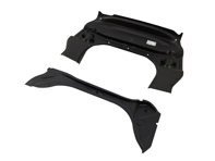 Supporto anteriore per pavimento/sospensioni e supporto per serbatoio carburante/batteria. Porsche 911 1974-89 - 91150111702GRV, 91150195501