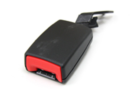 Rear seat belt buckle. Porsche 996 / 997.1 / 997.2 - 99680316501, 99680316601