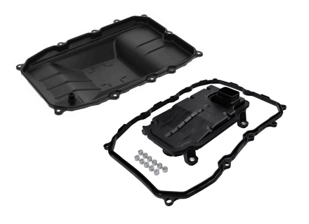 Kit de placa de cárter de transmisión, filtro de aceite y junta de cárter. Porsche 958 Cayenne / 970 Panamera - 95832137100, 95832543500, 95832136100