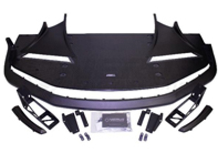 Kit divisor delantero de carbono. Porsche 981 Caimán GT4 Kit divisor delantero de carbono. Porsche 981 Caimán GT4