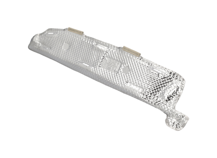 Innerer Hitzeschild für Heckstoßstange. Porsche 981 Boxster / Cayman Inc. Spyder & GT4 - 98150561700, 98150561800 Innerer Hitzeschild für Heckstoßstange. Porsche 981 Boxster / Cayman Inc. Spyder & GT4 - 98150561700, 98150561800