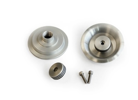 Rennline Aluminium lock / knob set. SMOOTH. Porsche 911 74-84 Rennline Aluminium lock / knob set. SMOOTH. Porsche 911 74-84