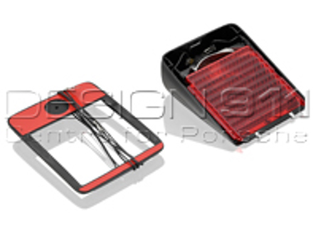 Feu de freinage. Porsche 911 Coupé 87-89 - 91163108001, 91163108000 Feu de freinage. Porsche 911 Coupé 87-89 - 91163108001, 91163108000