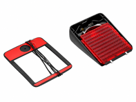 Brake light. Porsche 911 Coupe 87-89 - 91163108001, 91163108000