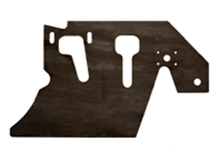 Pedaalbodemplaat LHD, Links. Porsche 914 - 91455106110 - JG.061.10 Pedaalbodemplaat LHD, Links. Porsche 914 - 91455106110 - JG.061.10